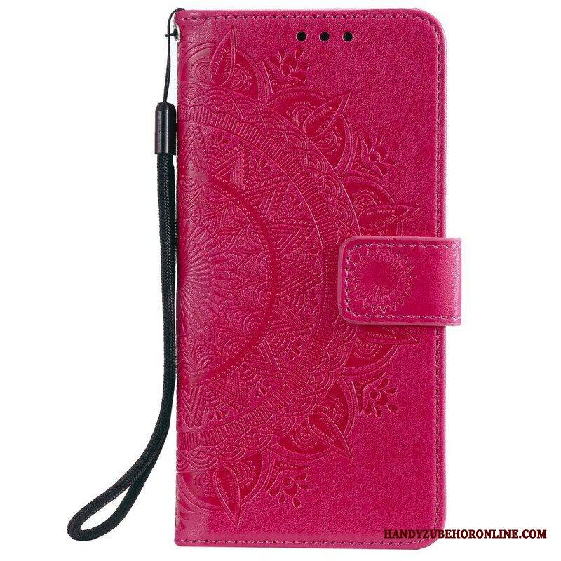 Kotelot Samsung Galaxy S21 FE Auringon Mandala