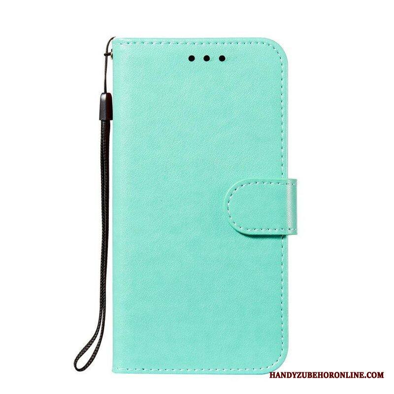 Kotelot Samsung Galaxy S21 FE Suojaketju Kuori Solid Color Series Strappy