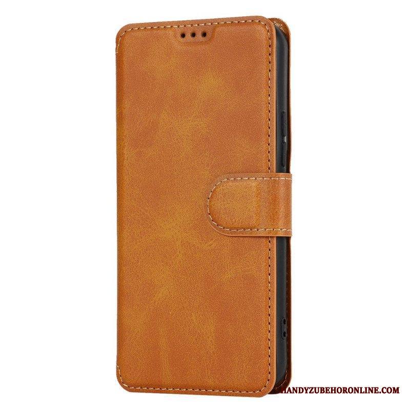 Kotelot Samsung Galaxy S22 5G Matta Vintage-nahkaefekti