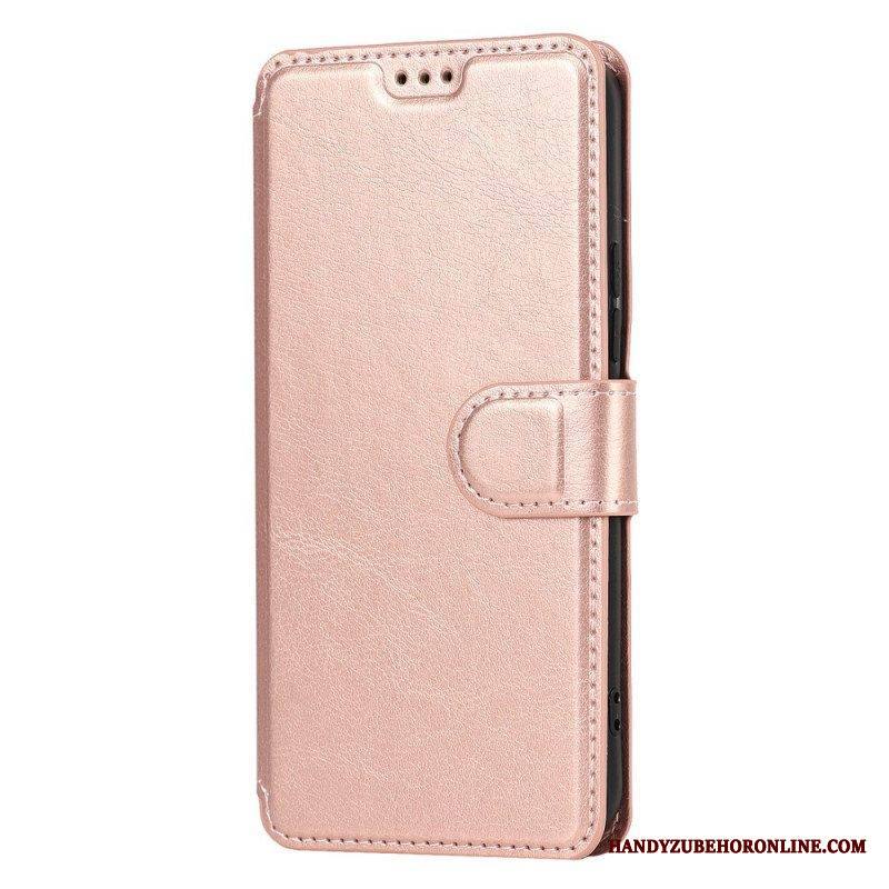 Kotelot Samsung Galaxy S22 5G Matta Vintage-nahkaefekti