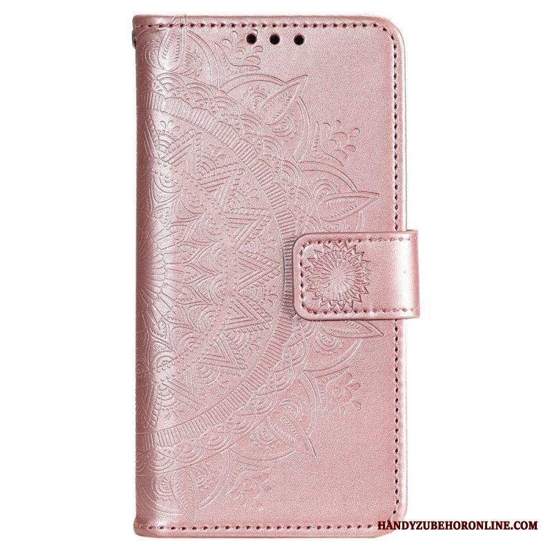 Kotelot Samsung Galaxy S22 Plus 5G Auringon Mandala