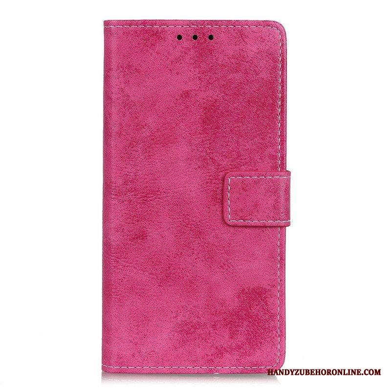 Kotelot Samsung Galaxy S22 Plus 5G Vintage Nahkaefekti