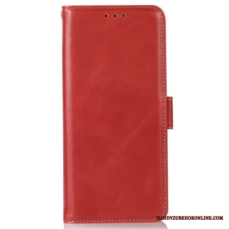 Kotelot Samsung Galaxy S23 5G Aito Nahka Rfid-toiminto