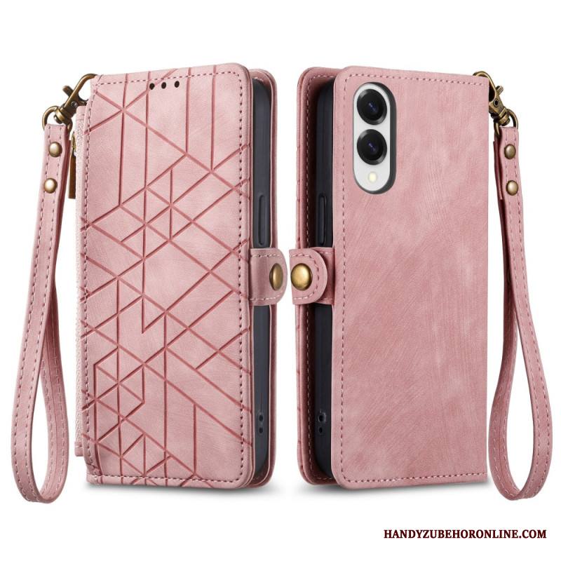 Kotelot Samsung Galaxy S25 5g Edge Geometrinen Kuvio Ja Nauha