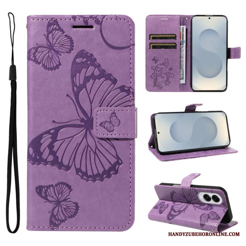 Kotelot Samsung Galaxy S25 5g Edge Jättimäinen Perhoskuvio