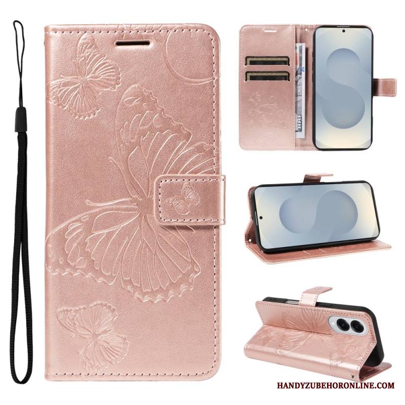 Kotelot Samsung Galaxy S25 5g Edge Jättimäinen Perhoskuvio