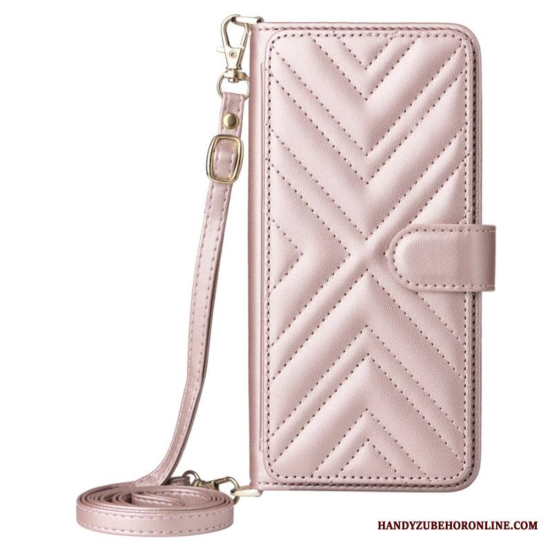 Kotelot Samsung Galaxy S25 5g Edge Puhelinkuoret Tikattu Jossa Hihna Ja Olkahihna