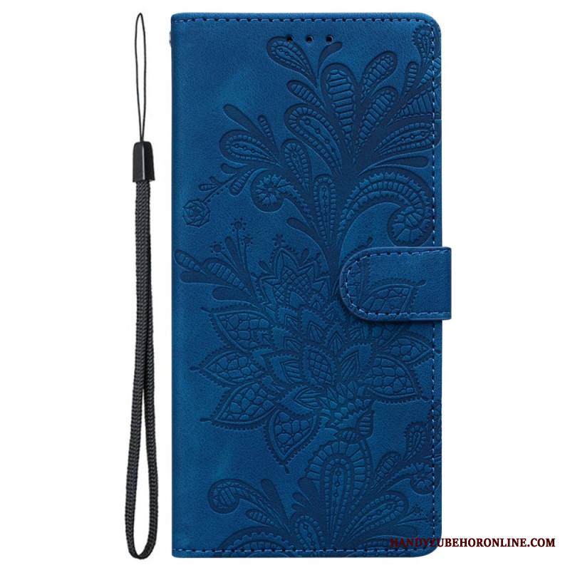 Kotelot Samsung Galaxy S25 5g Kukkakuvioinen Pitsikuvio Suojakuori