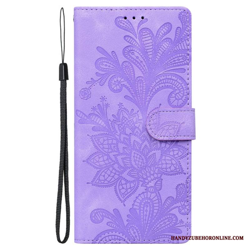 Kotelot Samsung Galaxy S25 5g Kukkakuvioinen Pitsikuvio Suojakuori