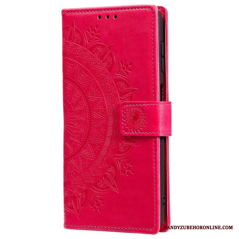 Kotelot Samsung Galaxy S25 5g Mandala-aurinkonauhalompakko