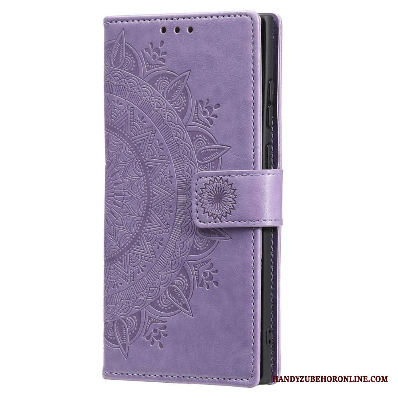 Kotelot Samsung Galaxy S25 5g Mandala-aurinkonauhalompakko