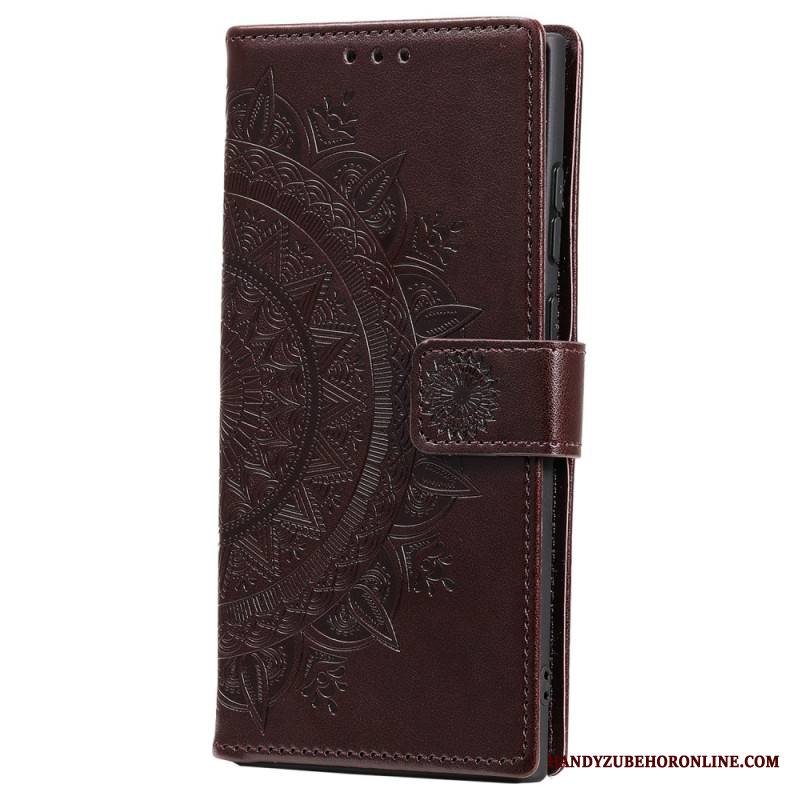 Kotelot Samsung Galaxy S25 5g Mandala-aurinkonauhalompakko