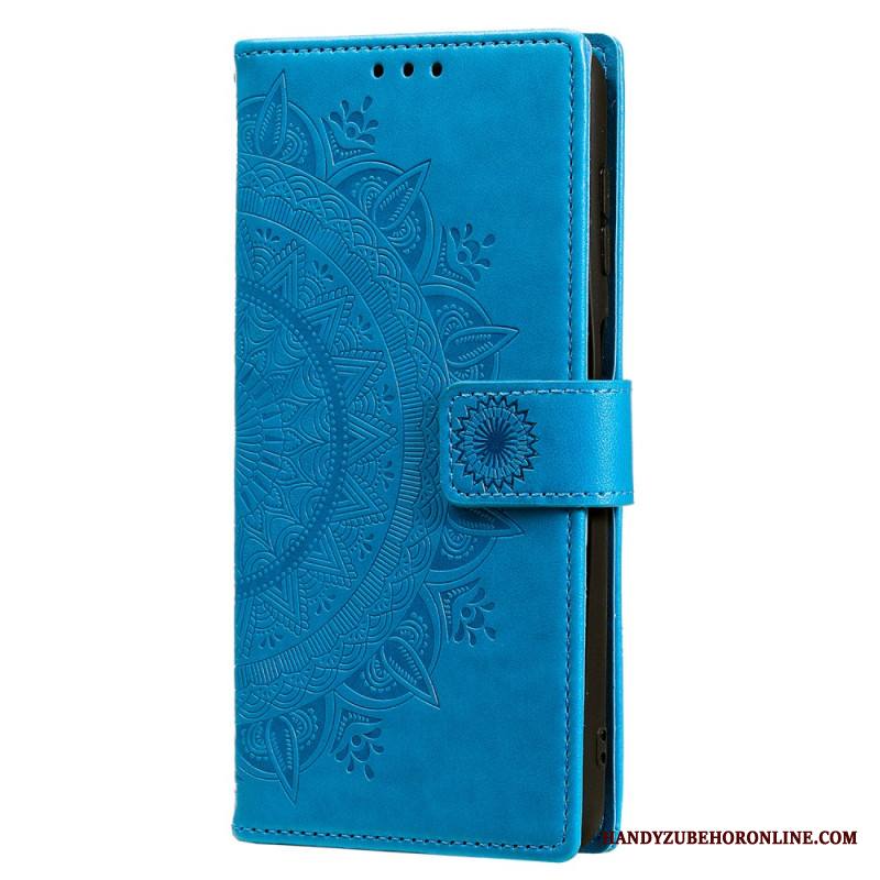 Kotelot Samsung Galaxy S25 5g Mandala-aurinkonauhalompakko