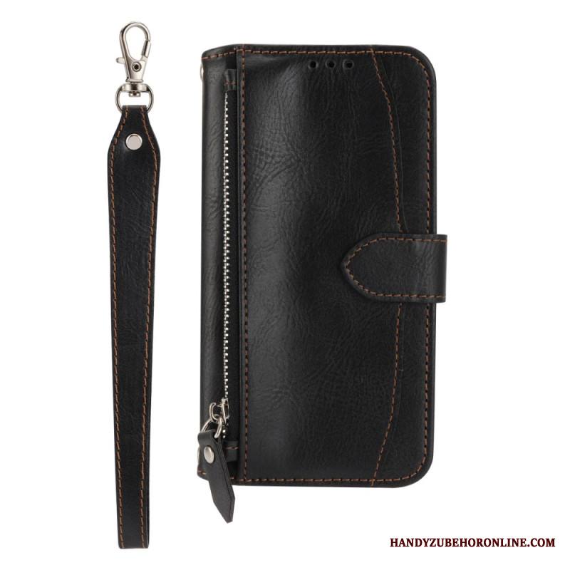 Kotelot Samsung Galaxy S25 5g Puhelinkuoret Vetoketjullinen Tasku Hihna Ja Olkahihna