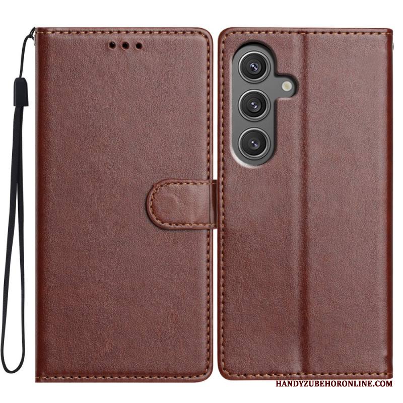 Kotelot Samsung Galaxy S25 5g Puhelinkuoret Yksivärinen Tekonahka