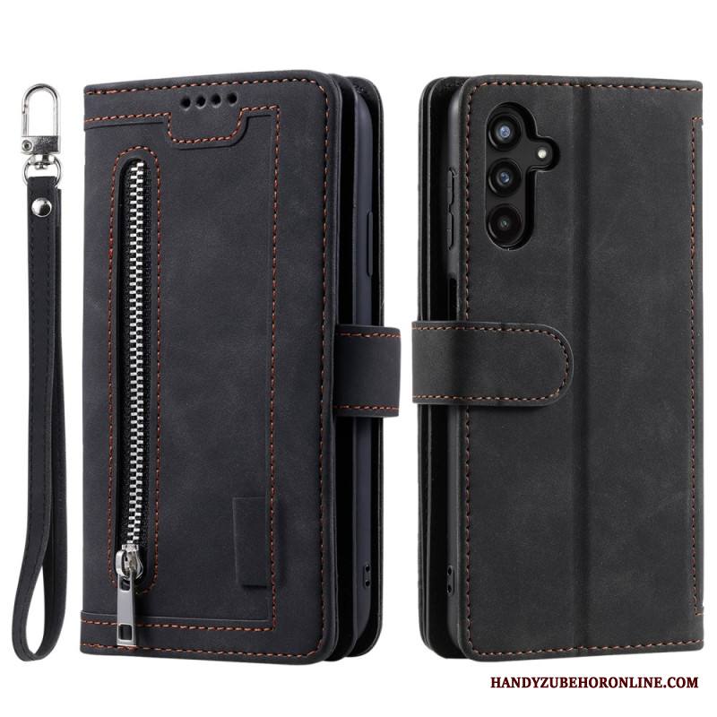 Kotelot Samsung Galaxy S25 Fe Korttikotelo Ja Vetoketju Suojakuori