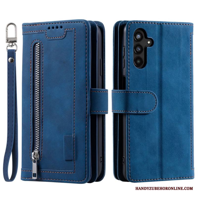 Kotelot Samsung Galaxy S25 Fe Korttikotelo Ja Vetoketju Suojakuori