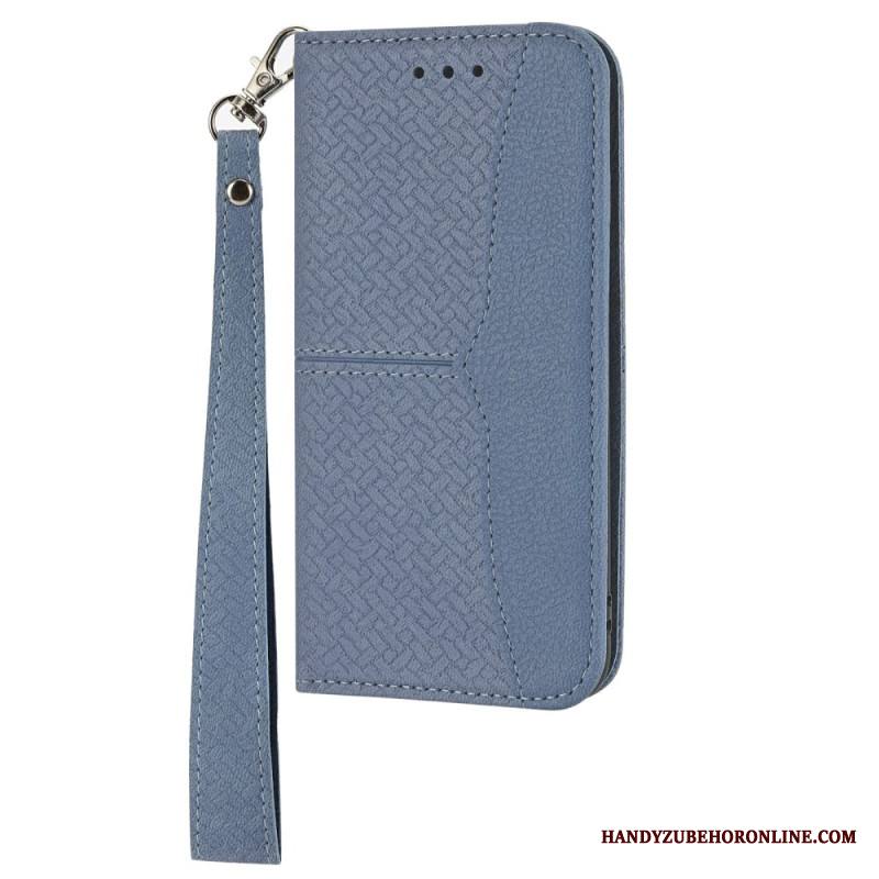 Kotelot Samsung Galaxy S25 Fe Kudottu Tekstuuri Ja Nauha