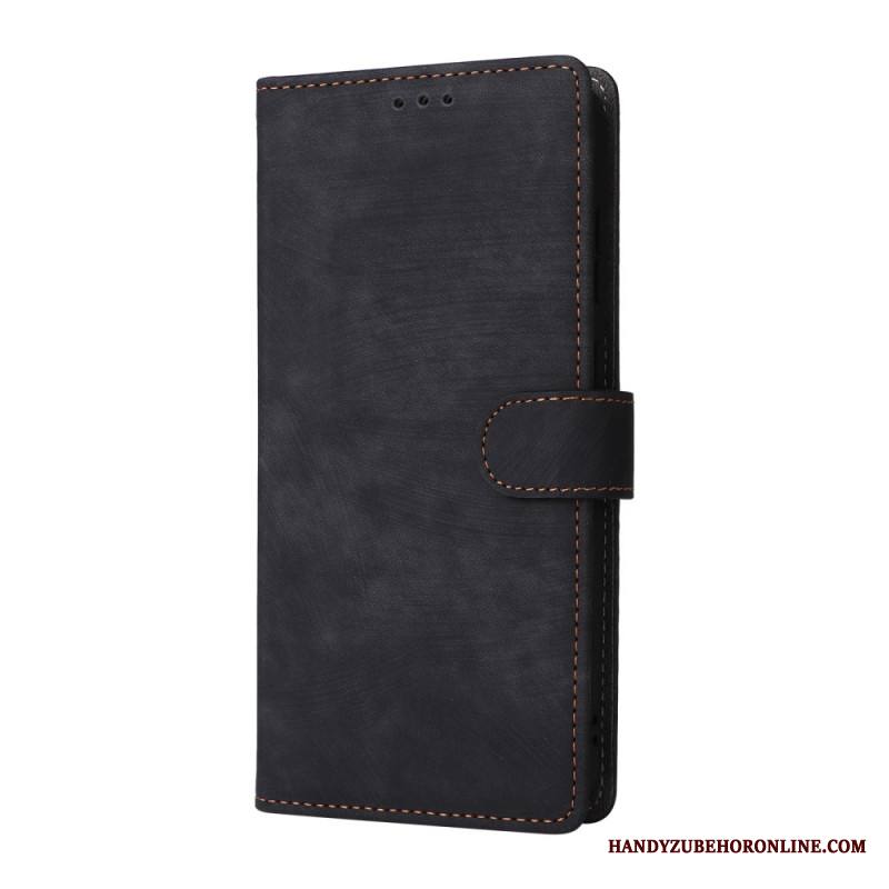 Kotelot Samsung Galaxy S25 Fe Rfid-suojattu Mokkanahkaefekti