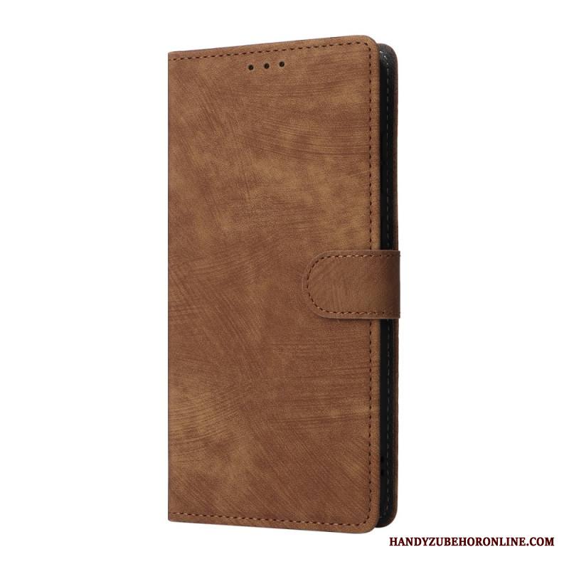 Kotelot Samsung Galaxy S25 Fe Rfid-suojattu Mokkanahkaefekti