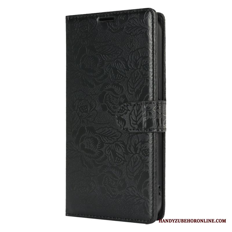 Kotelot Samsung Galaxy S25 Plus 5g Kukkakuvio Hihnalla