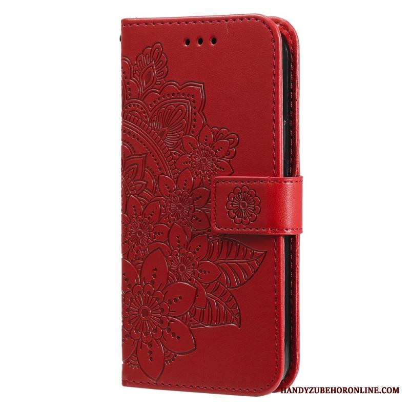 Kotelot Samsung Galaxy S25 Plus 5g Kukkakuvio Ja Hihna