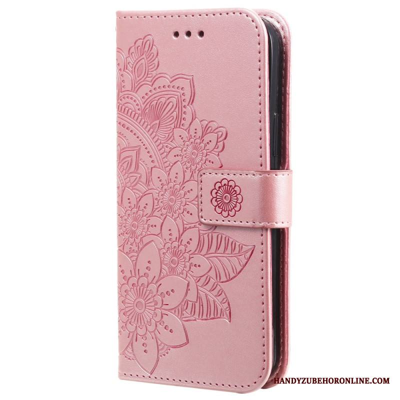 Kotelot Samsung Galaxy S25 Plus 5g Kukkakuvio Ja Hihna