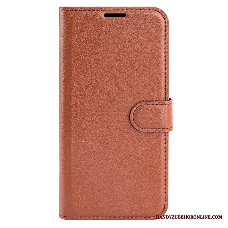 Kotelot Samsung Galaxy S25 Ultra 5g Klassinen Litsikuvioinen Tekonahkalaukku Suojakuori