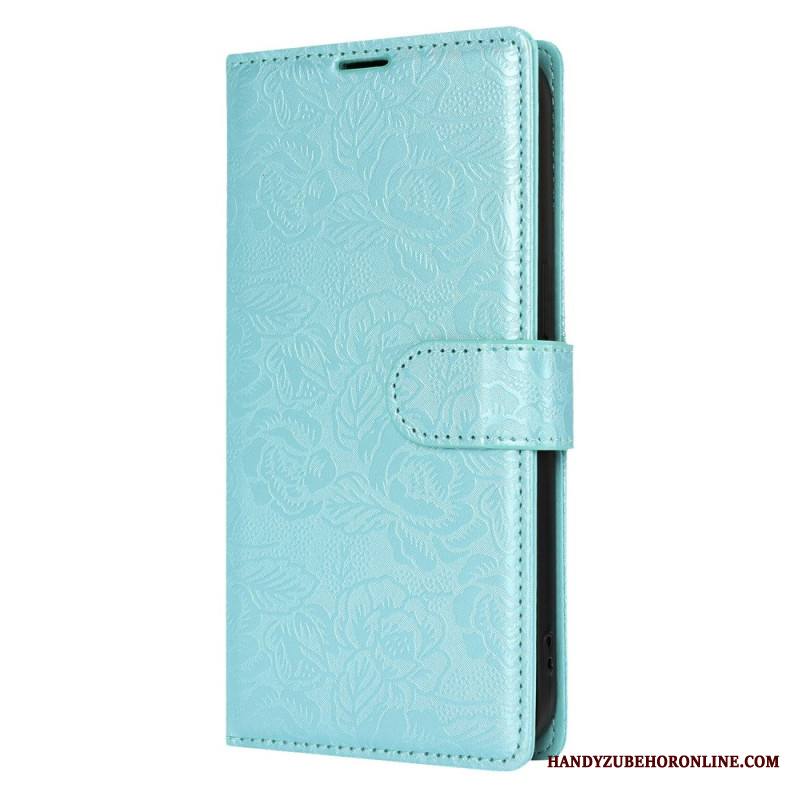 Kotelot Samsung Galaxy S25 Ultra 5g Kukkakuvio Hihnalla