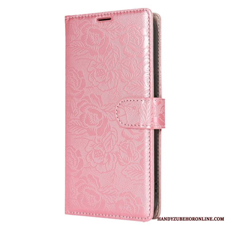 Kotelot Samsung Galaxy S25 Ultra 5g Kukkakuvio Hihnalla