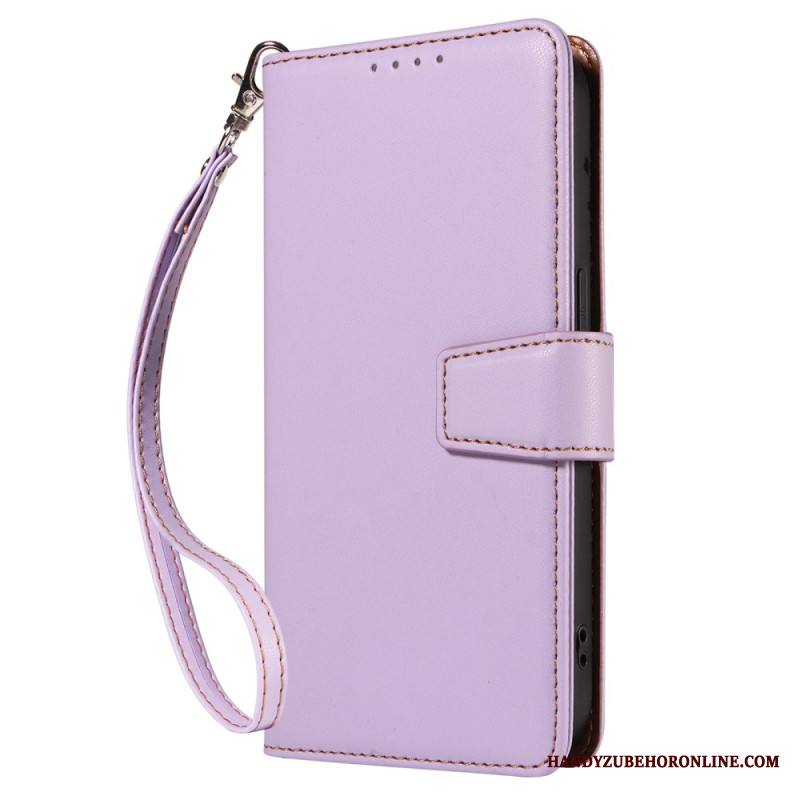 Kotelot Samsung Galaxy S25 Ultra 5g Rfid-nahkalompakko Hihnalla