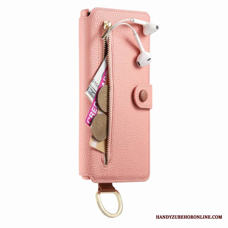 Kotelot Samsung Galaxy S25 Ultra 5g Rfid-suojattu Lompakko Pussulla Ja Sormuspidikkeellä