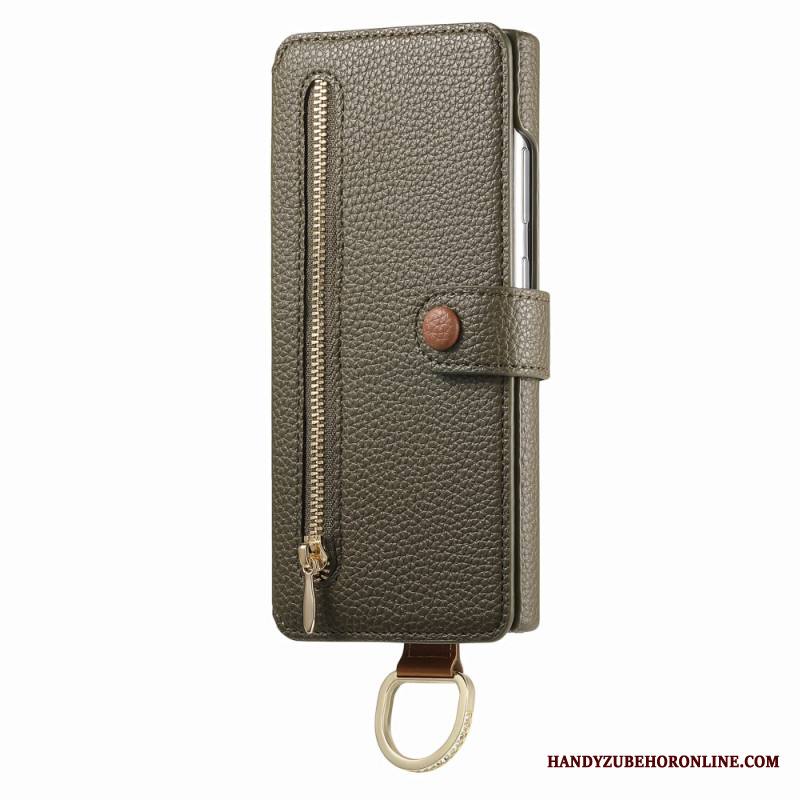 Kotelot Samsung Galaxy S25 Ultra 5g Rfid-suojattu Lompakko Pussulla Ja Sormuspidikkeellä