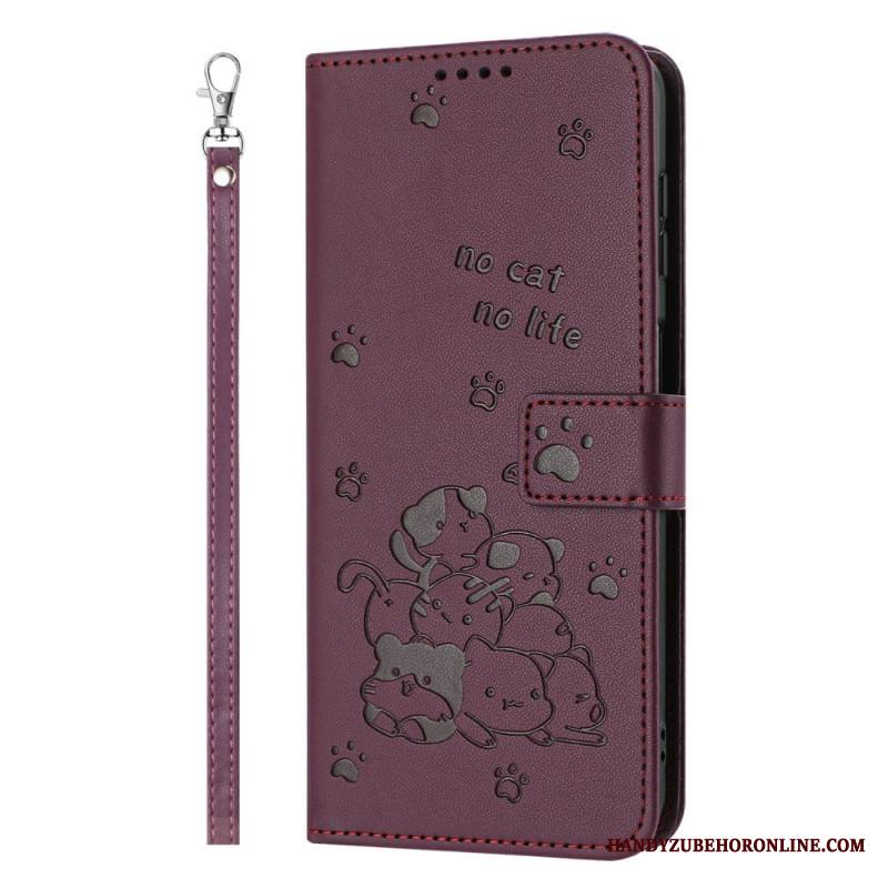 Kotelot Samsung Galaxy S26 Kissakuvio Ja Nauha