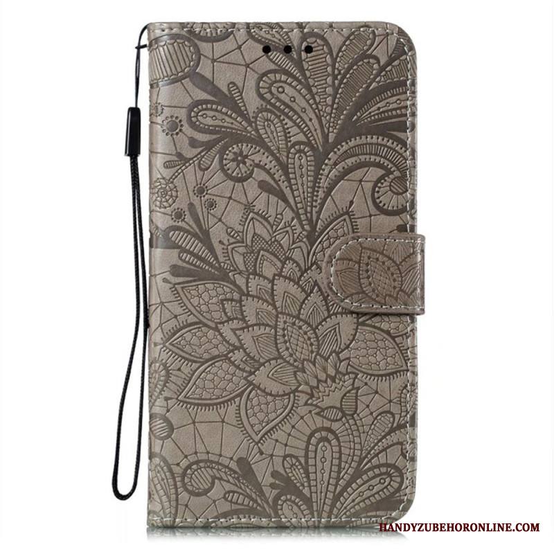 Kotelot Samsung Galaxy S26 Kukkakuvioinen Pitsikuvio