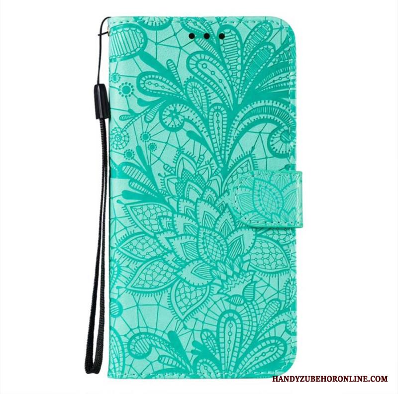 Kotelot Samsung Galaxy S26 Kukkakuvioinen Pitsikuvio