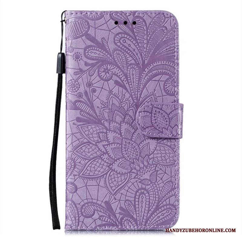 Kotelot Samsung Galaxy S26 Kukkakuvioinen Pitsikuvio