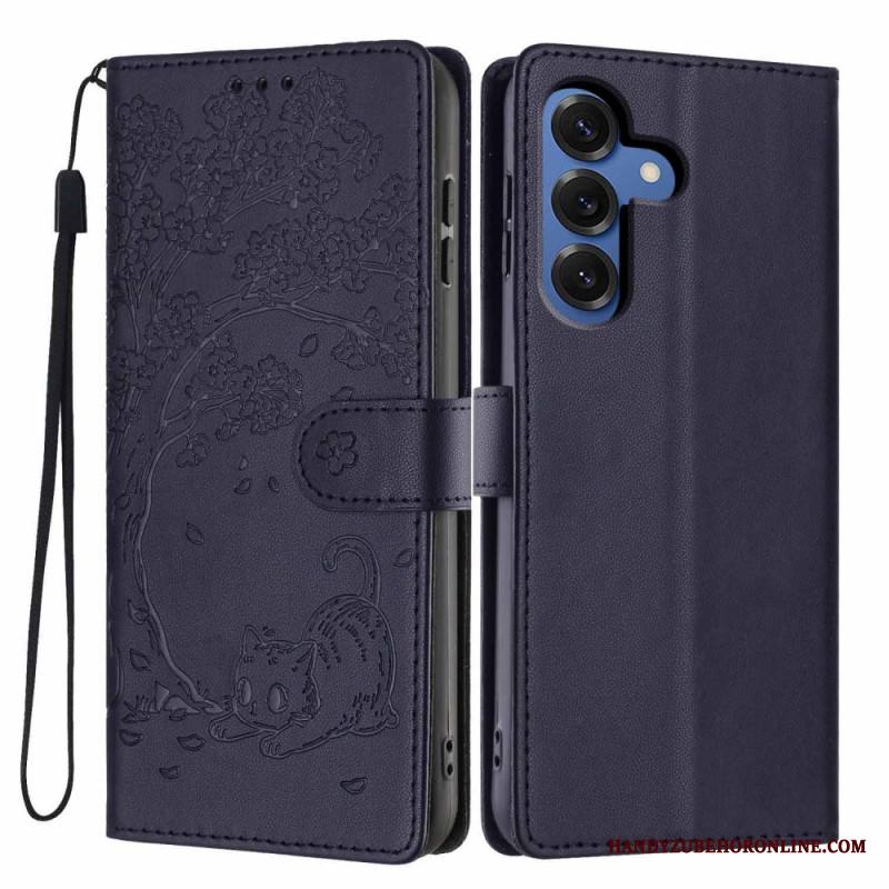 Kotelot Samsung Galaxy S26 Plus Puu- Ja Kissakuvioinen