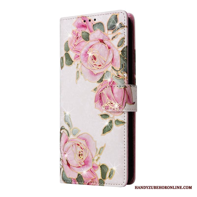 Kotelot Samsung Galaxy S26 Puhelinkuoret Rfid-suojattu Kukkakuvio