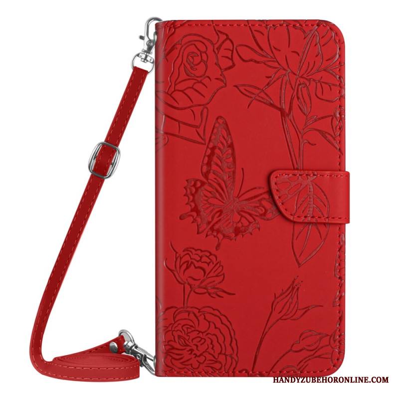 Kotelot Samsung Galaxy S26 Ultra Perhoskuvioinen Olkalaukku