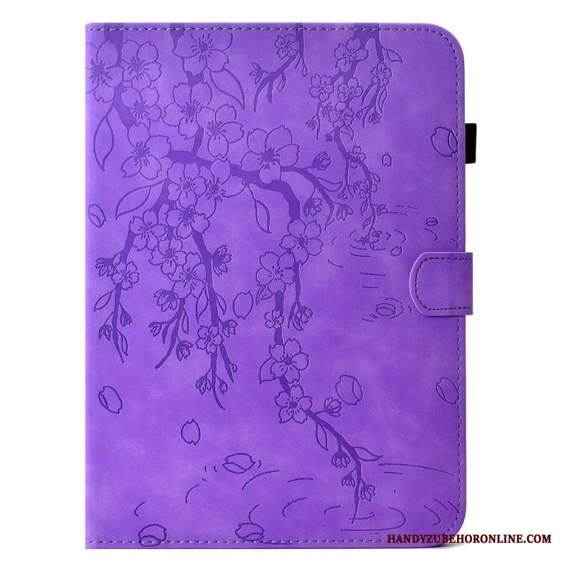 Kotelot Samsung Galaxy Tab S11 Kukkakuvioinen Mokkanahkakuvio