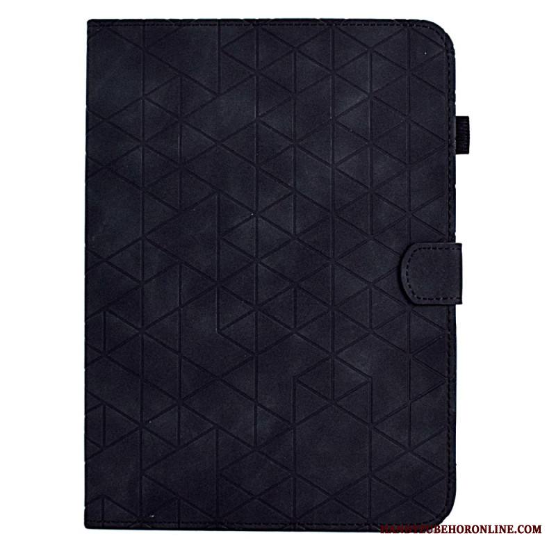 Kotelot Samsung Galaxy Tab S11 Mokkanahkaefekti Geometrinen Kuvio