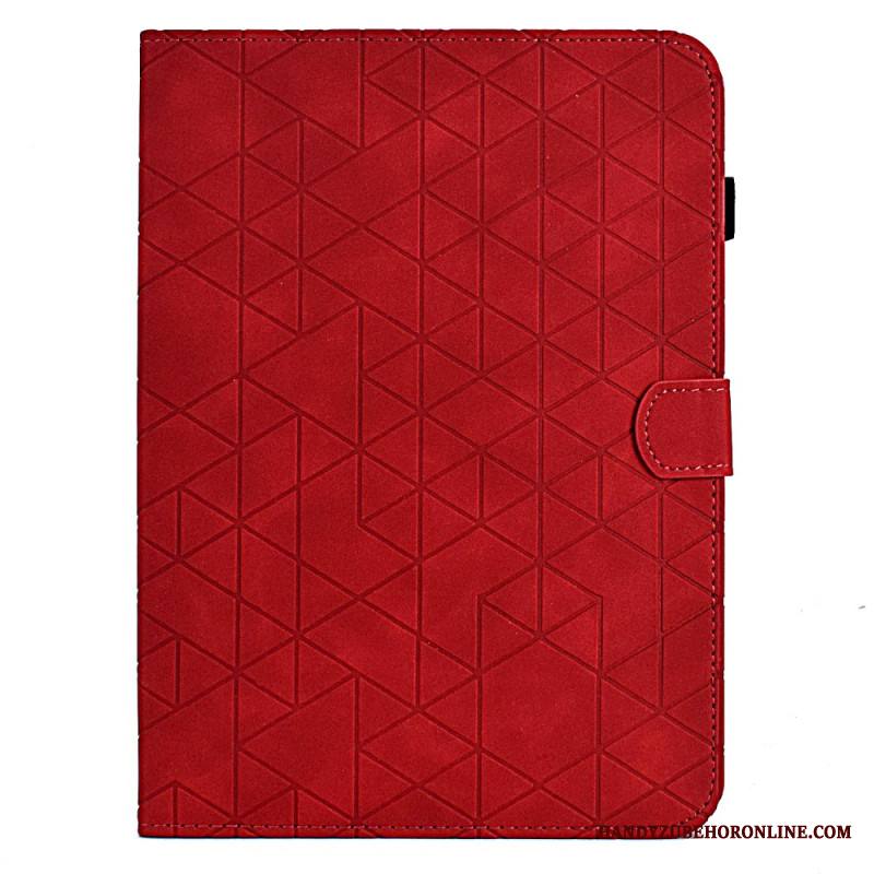 Kotelot Samsung Galaxy Tab S11 Mokkanahkaefekti Geometrinen Kuvio