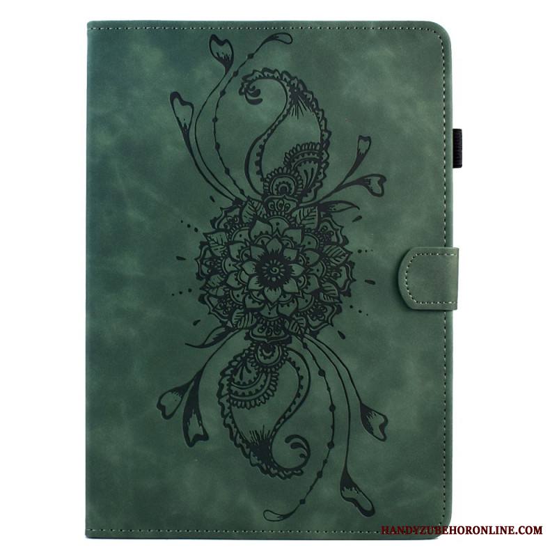 Kotelot Samsung Galaxy Tab S11 Mokkanahkaefekti Mandala Suojakuori