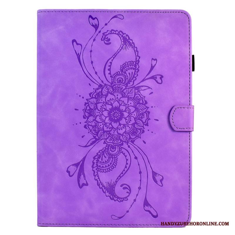 Kotelot Samsung Galaxy Tab S11 Mokkanahkaefekti Mandala Suojakuori