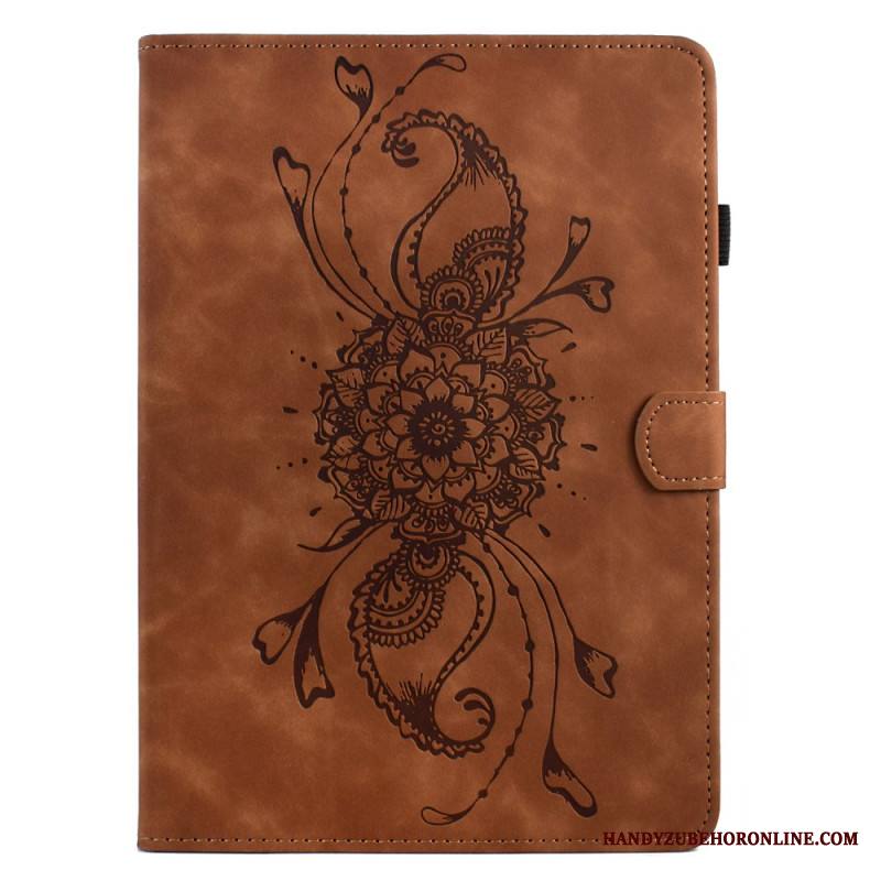 Kotelot Samsung Galaxy Tab S11 Mokkanahkaefekti Mandala Suojakuori