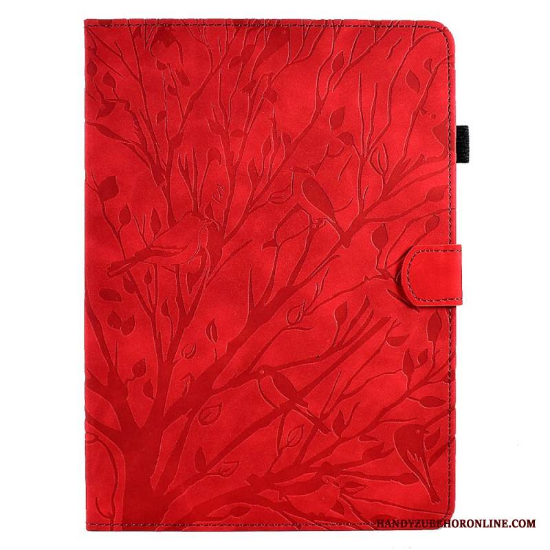 Kotelot Samsung Galaxy Tab S11 Mokkanahkainen Oksakuvio