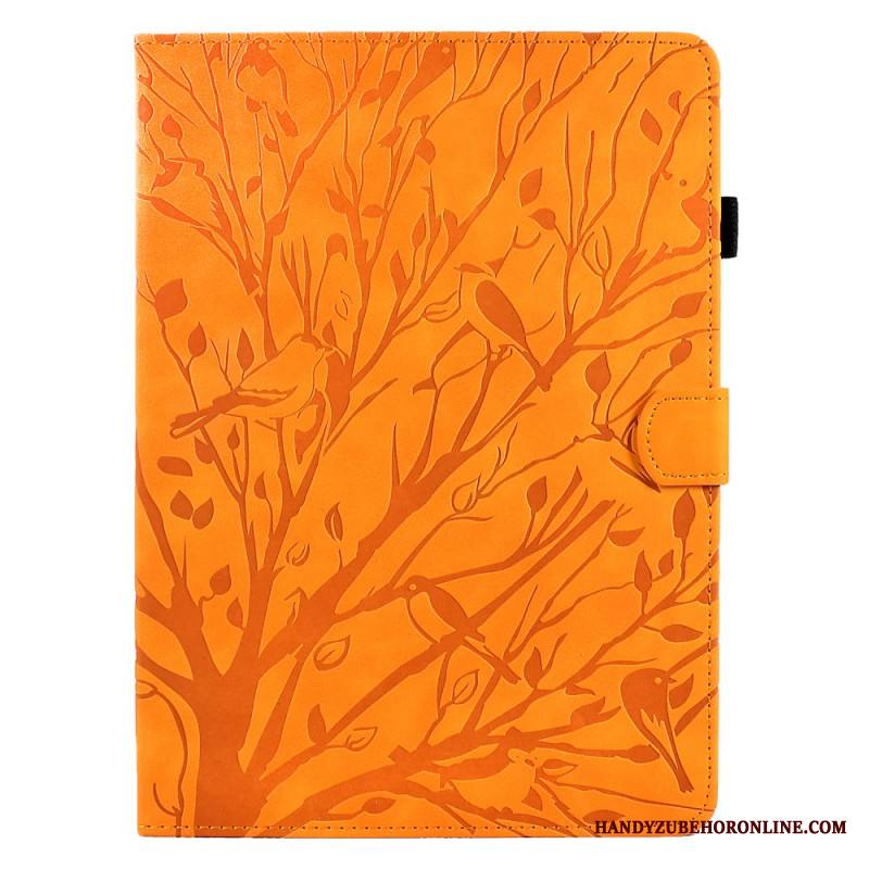 Kotelot Samsung Galaxy Tab S11 Mokkanahkainen Oksakuvio