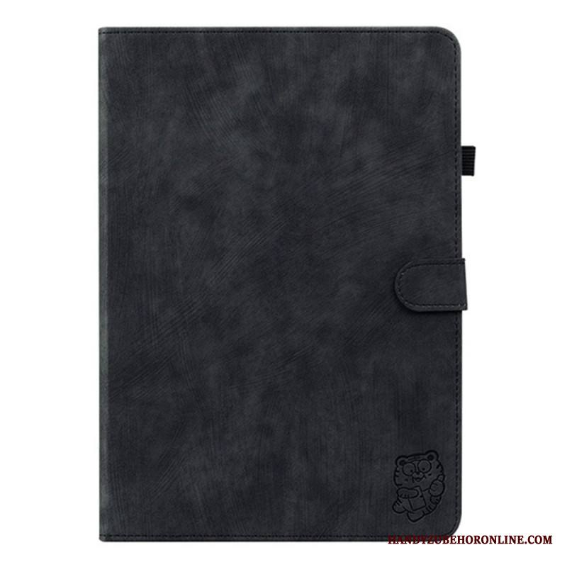 Kotelot Samsung Galaxy Tab S11 Vintage-mokkanahkaefekti