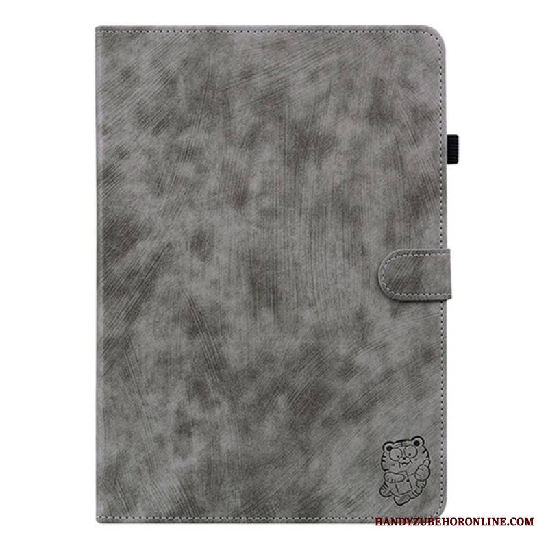 Kotelot Samsung Galaxy Tab S11 Vintage-mokkanahkaefekti